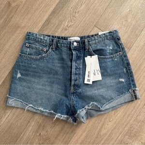 NWT ZARA‎ Denim Jean Shorts